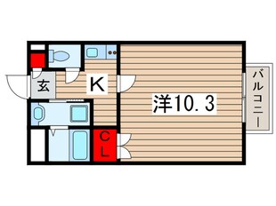 ｱﾑ-ﾙ　ﾊﾙﾃﾞｨ-ﾝ　ﾃﾞｨ　ﾊﾟﾗｲｿの物件間取画像